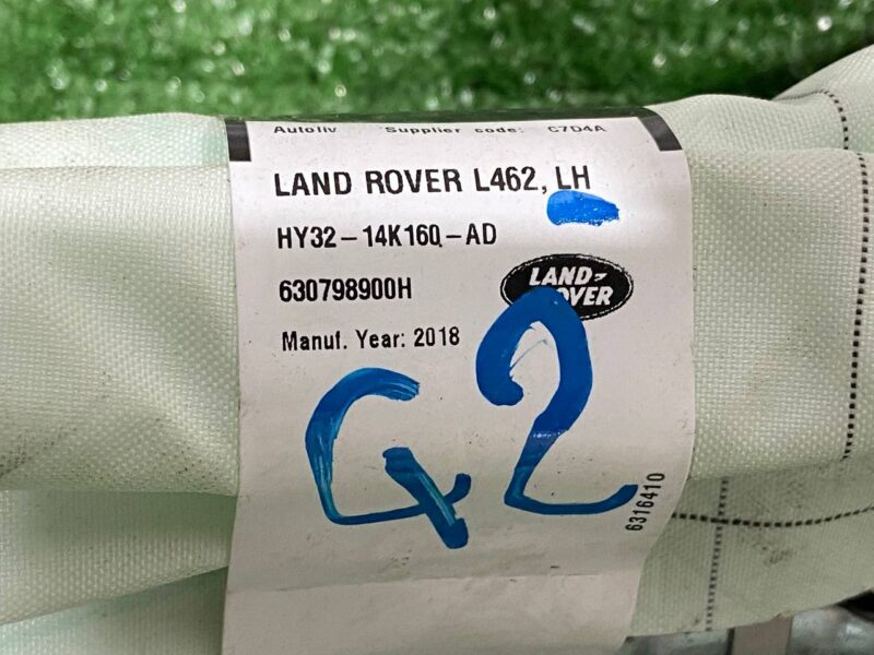 LR085975 Airbag left side curtain Land Rover Discovery 5 L462 (2017-) used cost 95 € in stock 4 pcs.
