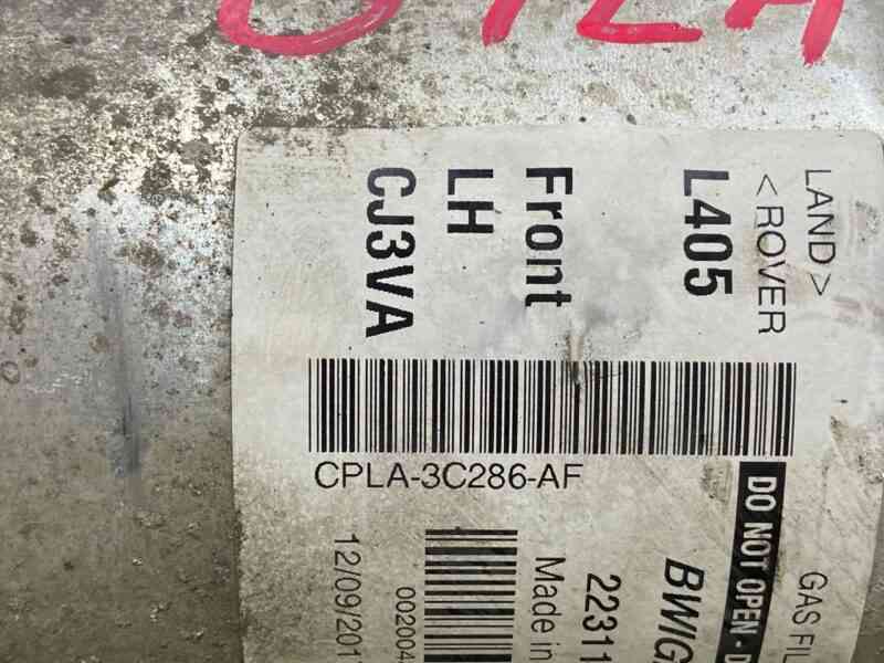 LR087091 Front left shock absorber with air cushion Range Rover L405 Used cost 250 € in stock 1 pcs.