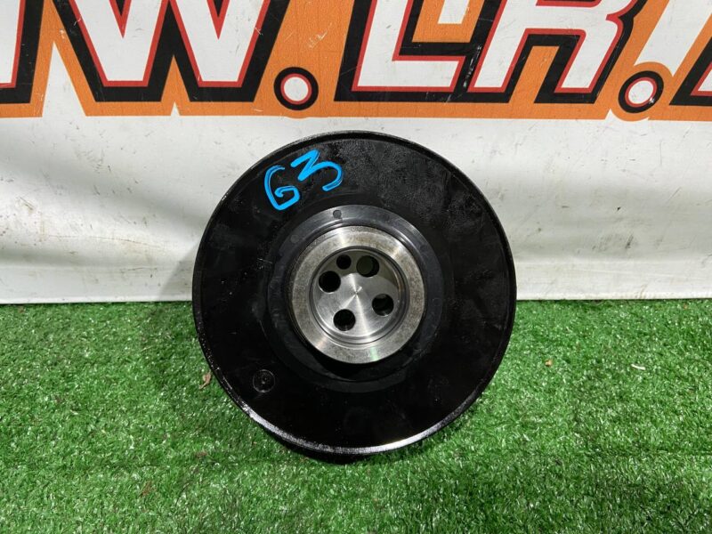 LR115702 Crankshaft pulley with damper Land Rover Discovery Sport L550 (2015-) Used cost 120 € in stock 2 pcs.