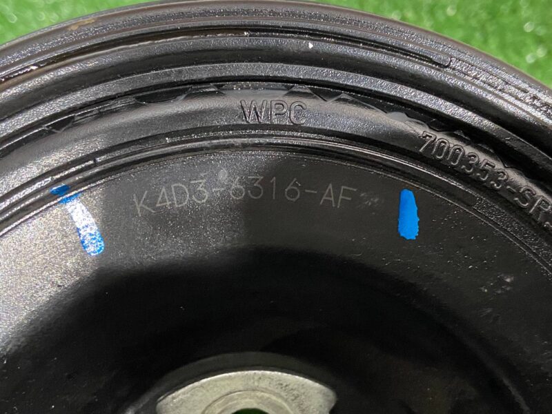 LR115702 Crankshaft pulley with damper Land Rover Discovery Sport L550 (2015-) Used cost 120 € in stock 2 pcs.