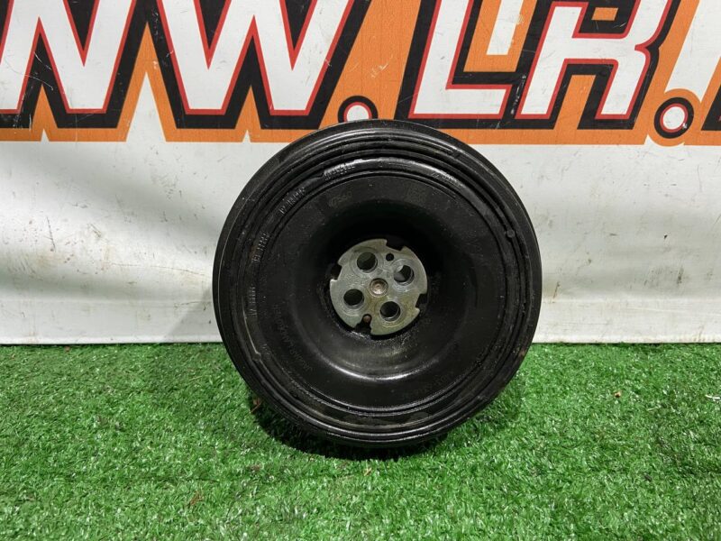 LR115702 Crankshaft pulley with damper Land Rover Discovery Sport L550 (2015-) Used cost 120 € in stock 2 pcs.