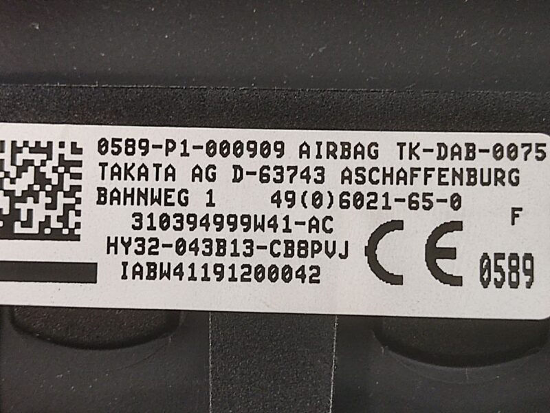 LR125750 Steering wheel airbag Land Rover Discovery 5 L462 (2017-) Used cost 285 € in stock 2 pcs.