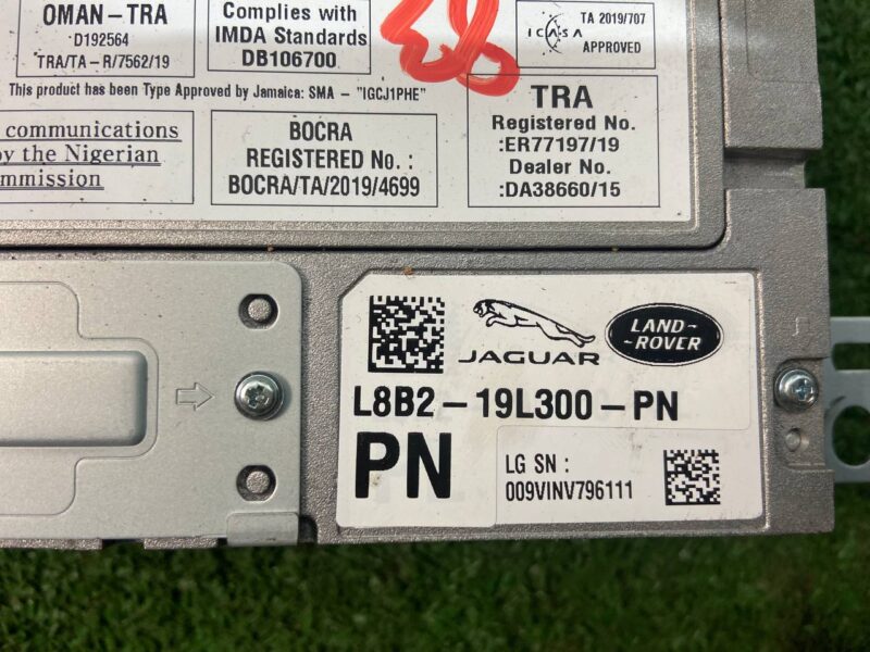 LR161606 Control unit for Pivi Pro multimedia Land Rover Discovery Sport L550 (2015-) Used cost 770 € in stock 1 pcs.