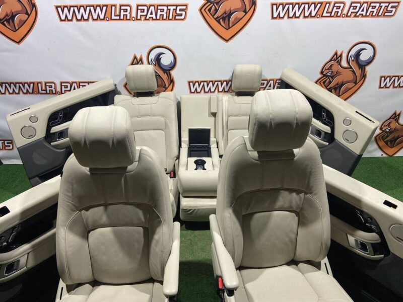 SALONL405IVORYH2 Seat interior with door cards Range Rover L405 (2013-2021) used cost 1 000 € in stock 1 pcs.