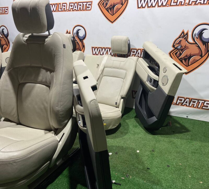 SALONL405IVORYH2 Seat interior with door cards Range Rover L405 (2013-2021) used cost 1 000 € in stock 1 pcs.