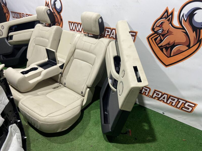 SALONL405IVORYH2 Seat interior with door cards Range Rover L405 (2013-2021) used cost 1 000 € in stock 1 pcs.