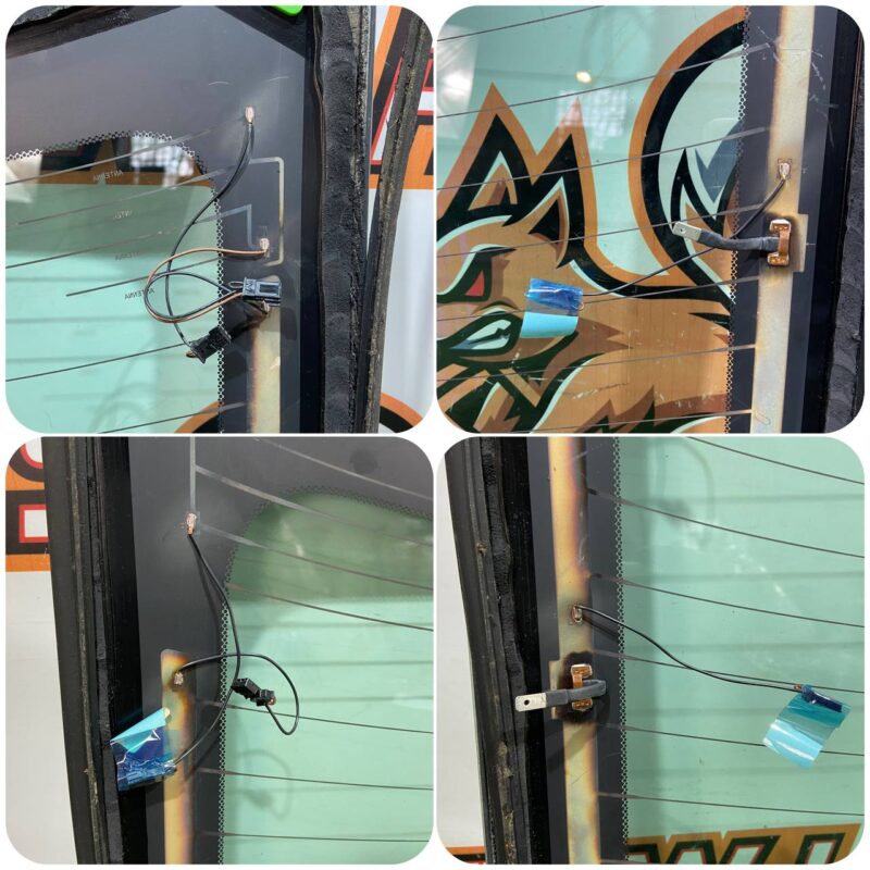 T2H19182 Rear glass Jaguar XF X260 (2015-) Used cost 300 € in stock 1 pcs.