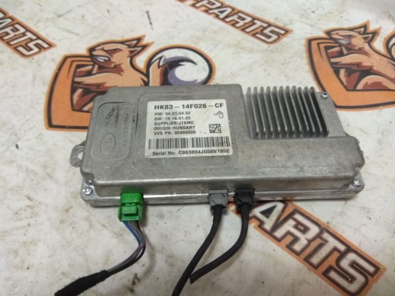 T2H19487 Used Jaguar XF X260 (2015-) multimedia system unit cost 300 € in stock 1 pcs.