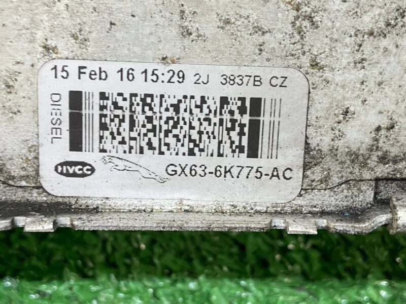 T2H46680 Additional radiator Jaguar XF X260 (2015-) Used cost 170 € in stock 2 pcs.