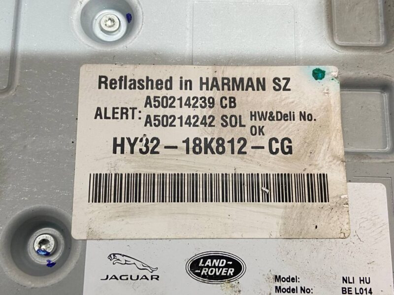 T4A31397 Radio receiver assembly Jaguar F-Pace X761 (2017-) used cost 600 € in stock 1 pcs.