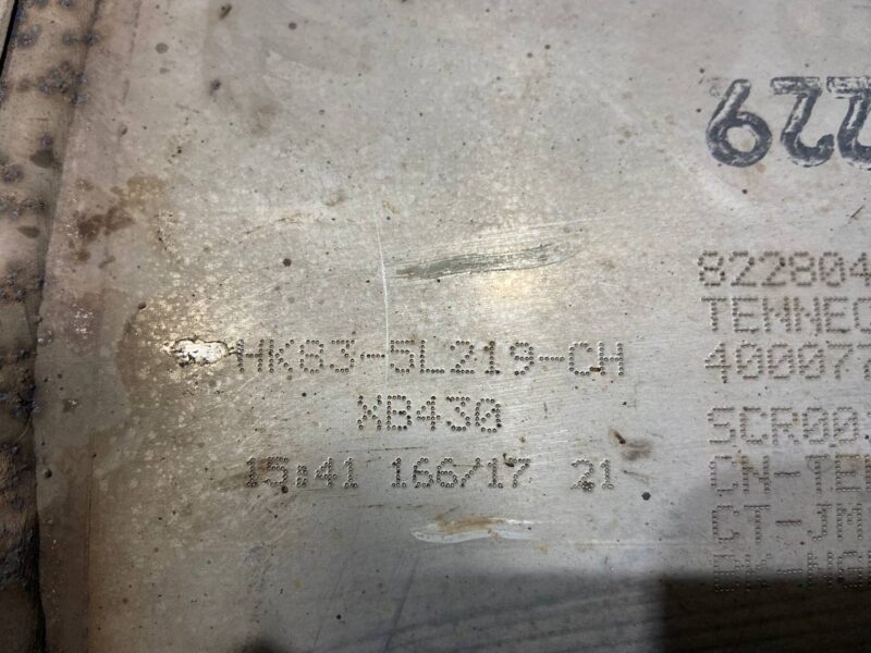 T4A31475 Catalyst 2.0TD AJ20D4 Jaguar F-Pace Used cost 400 € in stock 4 pcs.