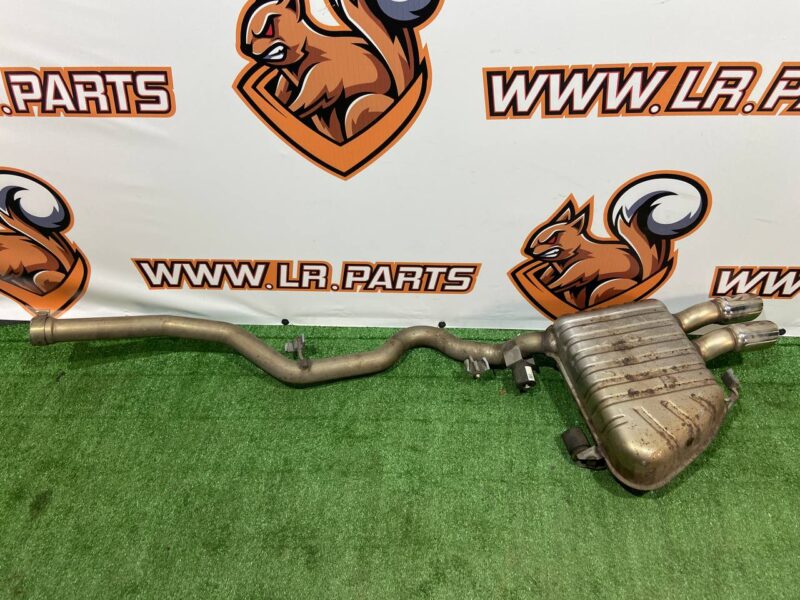 T4A33323 Muffler dual pipe with tips Jaguar F-Pace X761 (2017-) USED cost 200 € in stock 5 pcs.