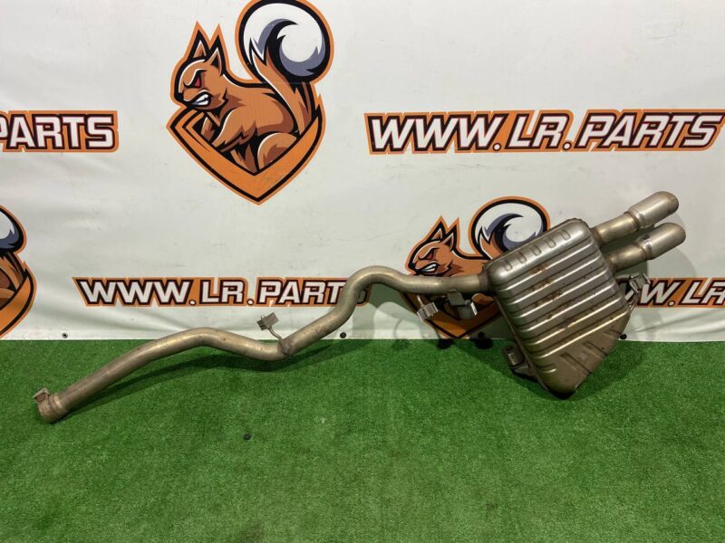 T4A33323 Muffler dual pipe with tips Jaguar F-Pace X761 (2017-) USED cost 200 € in stock 5 pcs.