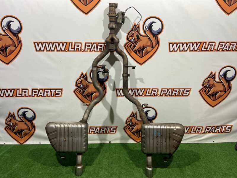 T4A37833 Silencer assembly 3.0TD Jaguar F-Pace X761 (2017-) used cost 700 € in stock 2 pcs.