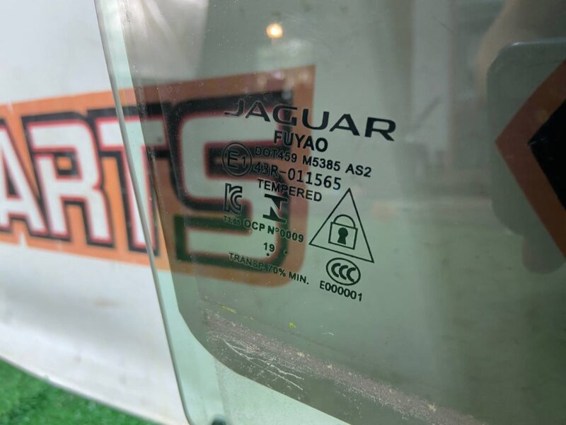 T4K10214 Rear right door glass Jaguar I-Pace (2018-) USED cost 125 € in stock 3 pcs.