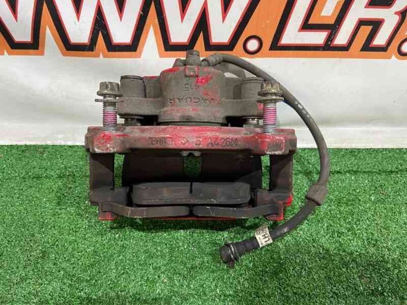 T4N7531 Front left red caliper Jaguar F-Pace X761 (2017-) USED cost 220 € in stock 4 pcs.