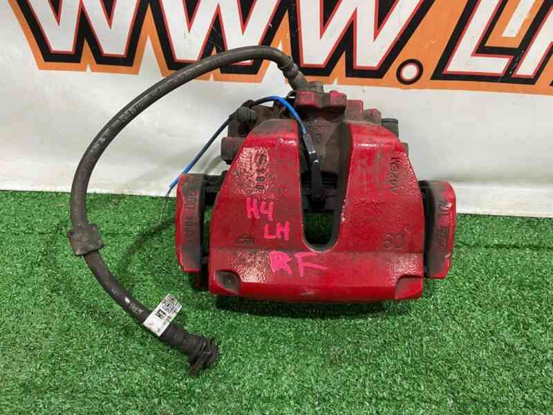 T4N7531 Front left red caliper Jaguar F-Pace X761 (2017-) USED cost 220 € in stock 4 pcs.