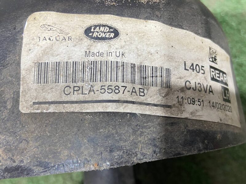 LR101593 Rear left air spring Range Rover L405 (2013-2021) used cost 150 € in stock 1 pcs.