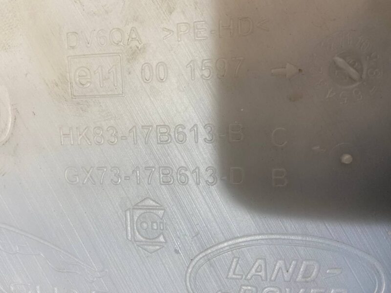 T4A1152 RANGE ROVER VELAR washer tank (L560) Used cost 90 € in stock 5 pcs.