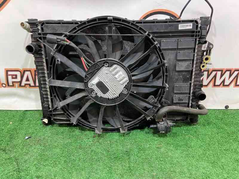 LR112874 Radiator cassette 2.0D Land Rover Discovery Sport L550 (2015-) Used cost 1 400 € in stock 2 pcs.