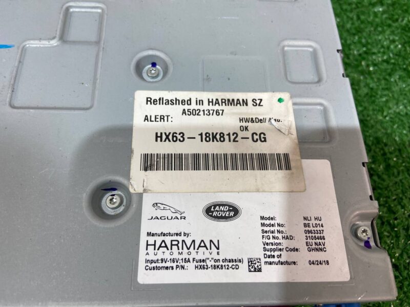 LR116706 Multimedia control unit Land Rover Discovery Sport L550 (2015-) USED cost 180 € in stock 1 pcs.