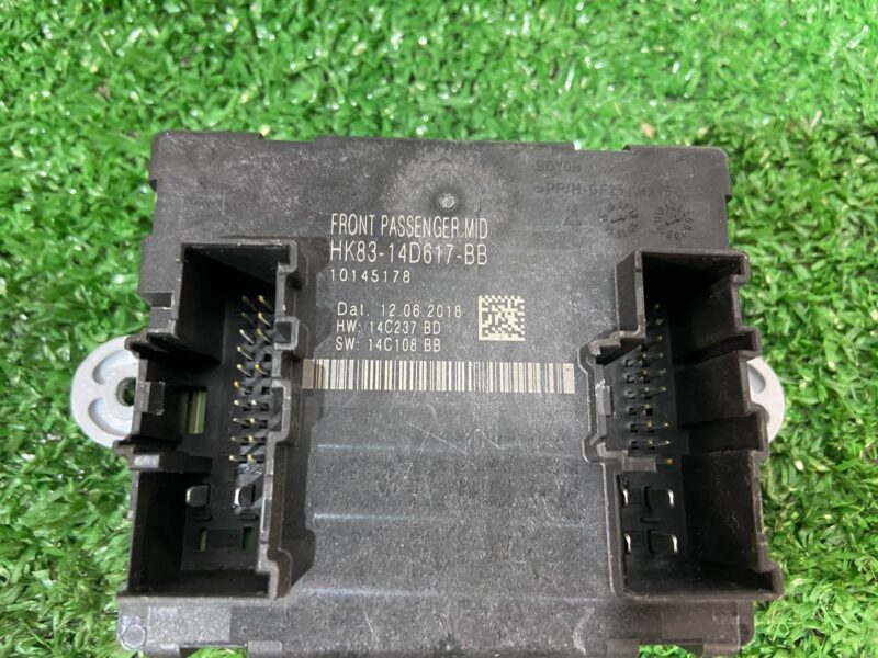 T4A14034 Front passenger door comfort unit Jaguar XF X260 (2015-) USED cost 50 € in stock 1 pcs.