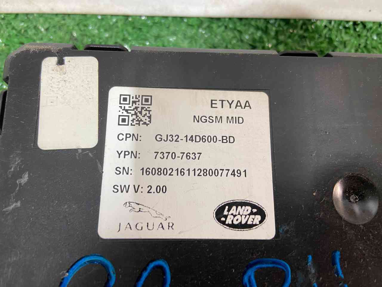 C2D46803 Front Seat Control Unit MID Jaguar XF X260 (2015-) Used cost 160 € in stock 1 pcs.