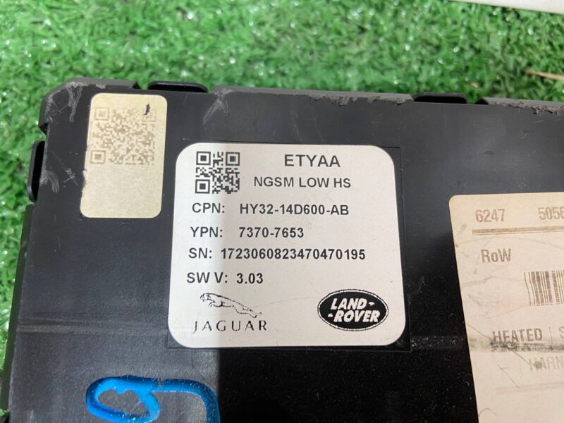 LR081328 Seat Control Unit Range Rover Velar L560 (2018-) Used cost 150 € in stock 1 pcs.