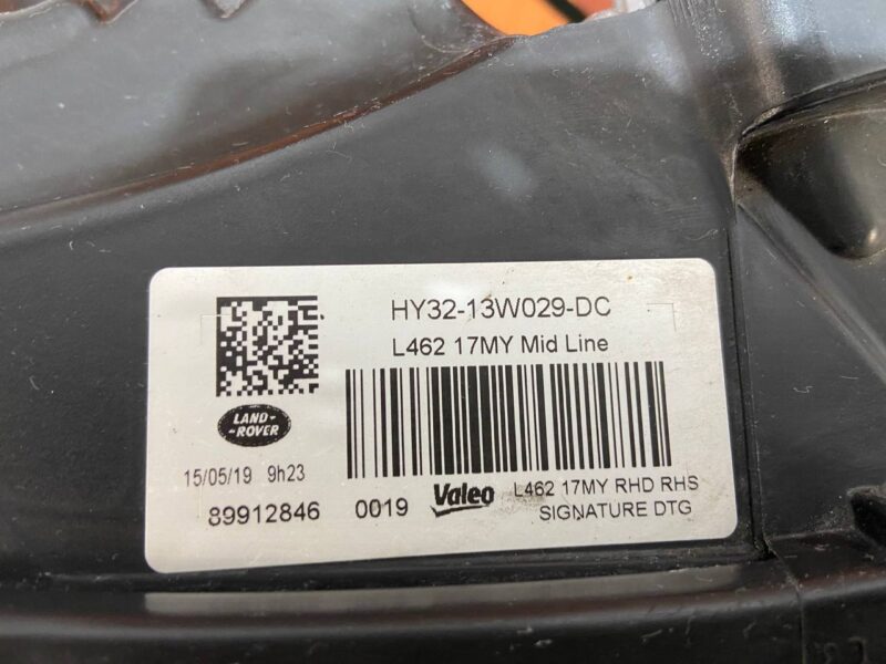 LR118865 Right LED headlight Land Rover Discovery 5 L462 (2017-) Used - Image 14