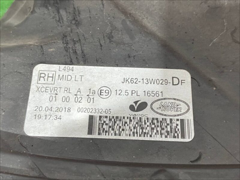 LR169895 Right restaling LED headlight Matrix 2018- Range Rover Sport L494 (2014-2022) Used - Image 12