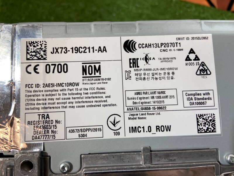 LR110217 Entertainment system control unit Range Rover Velar L560 (2018-) USED - Image 16