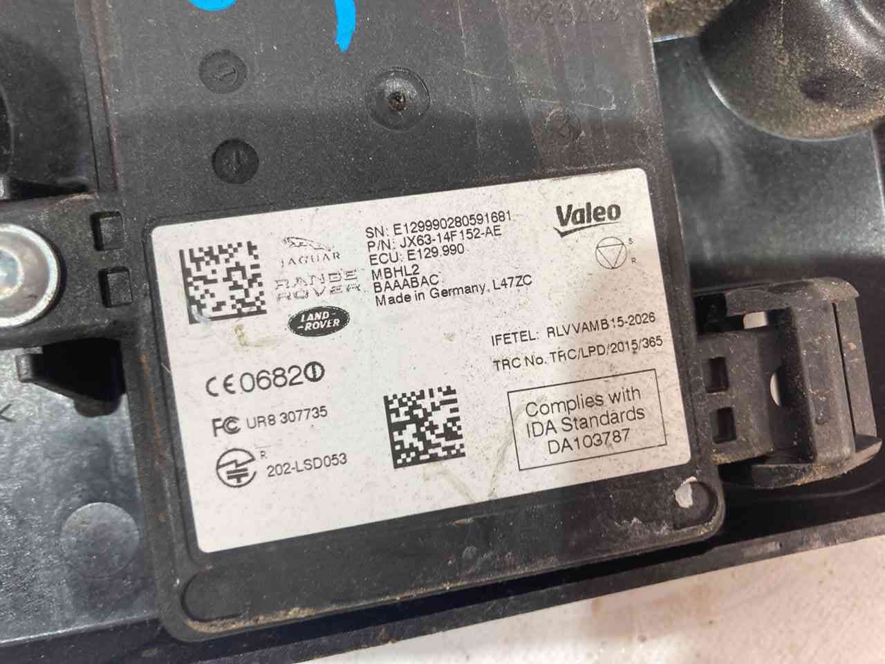 T4A28460 Blind spot sensor Jaguar F-Pace X761 (2017-) Used cost 300 € in stock 2 pcs.