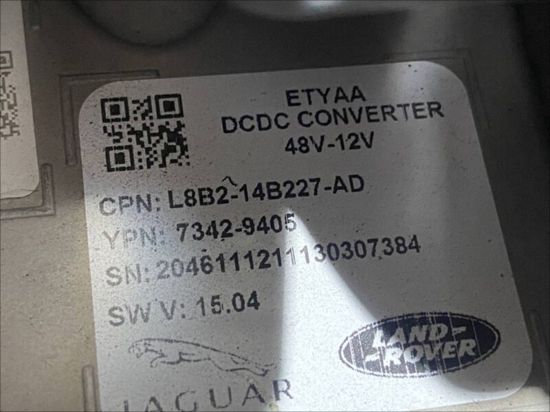 LR131043 Voltage converter Land Rover Discovery Sport L550 (2015-) Used cost 600 € in stock 1 pcs.