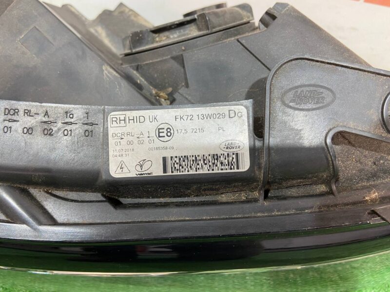 LR076132 Headlight right Bixenon non-adaptive Land Rover Discovery Sport L550 (2015-) Used - Image 17
