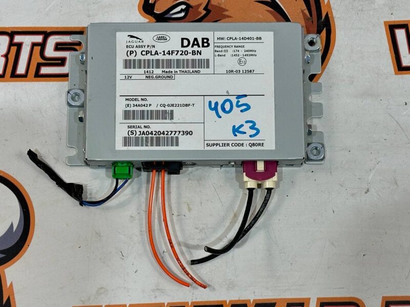 LR085469 Range Rover Sport L494 Radio Receiver Unit (2014-2022) Used cost 300 € in stock 2 pcs.