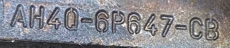 LR034006 Exhaust intake pipe Range Rover L405 (2013-2021) Used cost 200 € in stock 1 pcs.