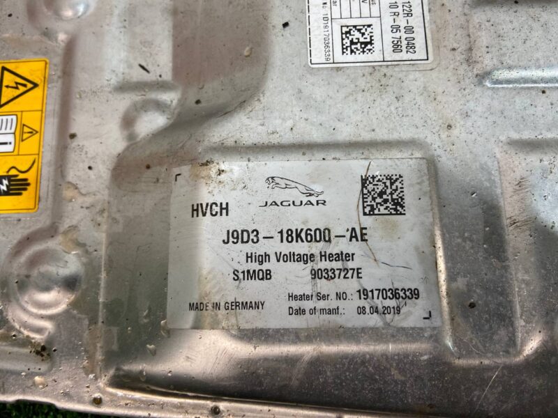 T4K20774 Heater Jaguar I-Pace X590 (2018-) Used cost 650 € in stock 2 pcs.