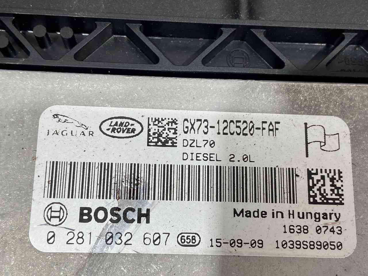 LR070894 Engine control unit Land Rover Discovery Sport L550 Used cost 150 € in stock 1 pcs.