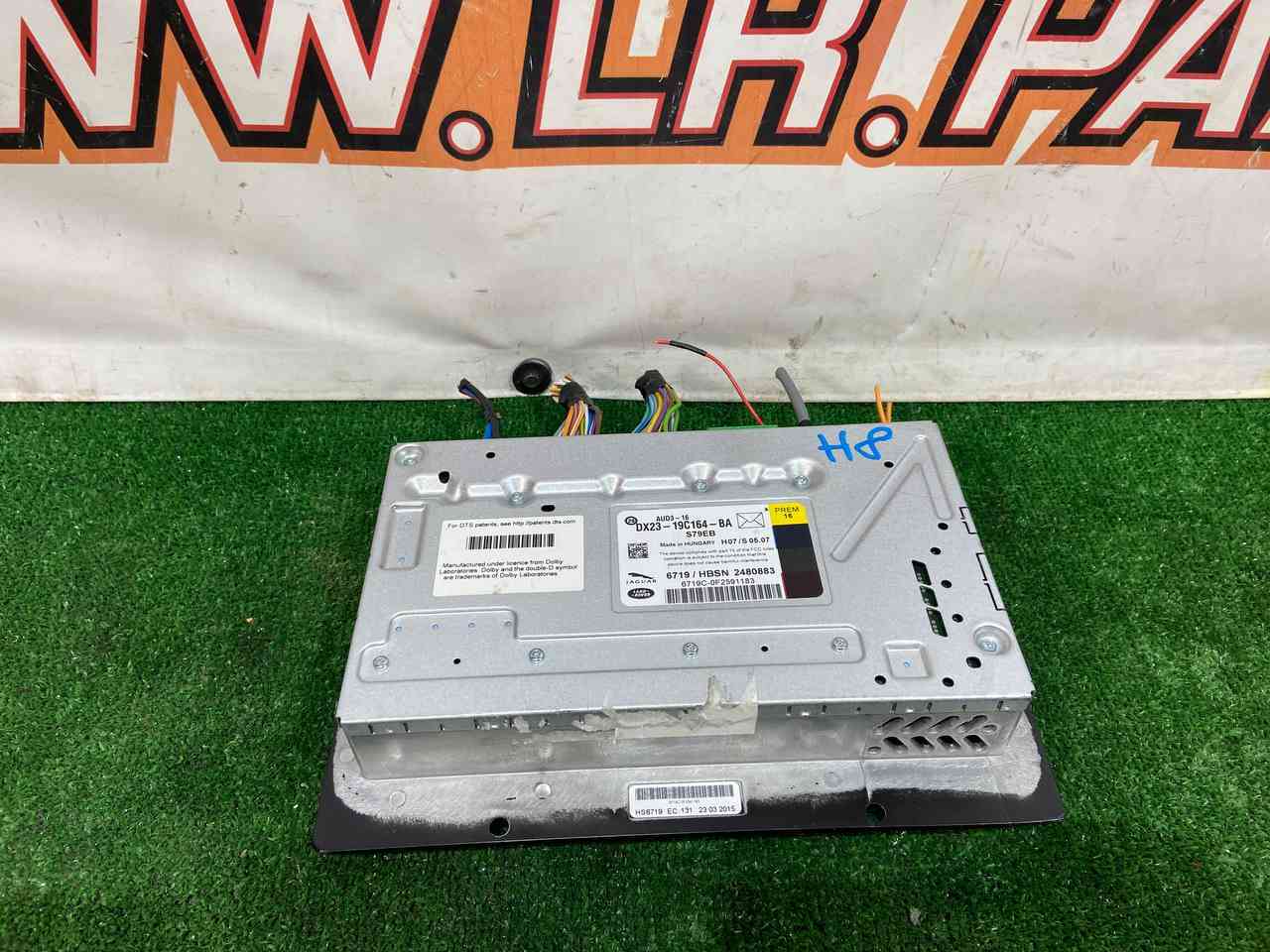 LR093599 Audio amplifier 1280W Range Rover Sport L494 (2014-2022) Used cost 700 € in stock 1 pcs.