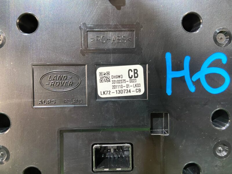 LR128073 Heater control unit Land Rover Discovery Sport L550 (2015-) used cost 300 € in stock 2 pcs.
