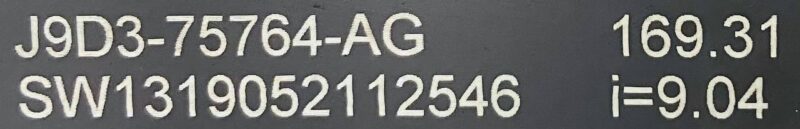 T4K9605 Rear electric motor Jaguar I-Pace (2018-) used cost 2 750 € in stock 11 pcs.