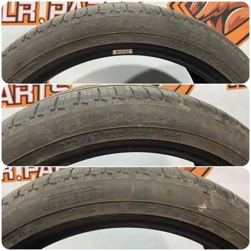 275/40R22 Tire Pirelli Scorpion Verde 275/40 R22 108Y Used tires - Image 13