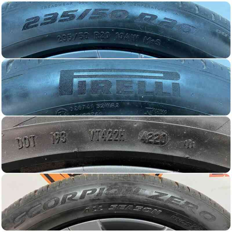 LR139879 Wheel disk Satin Dark Grey 8.0*20/5*108 Land Rover Discovery Sport L550 (2015-) Used cost 300 € in stock 4 pcs.
