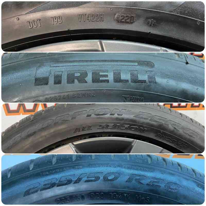 LR139879 Wheel disk Satin Dark Grey 8.0*20/5*108 Land Rover Discovery Sport L550 (2015-) Used cost 300 € in stock 4 pcs.
