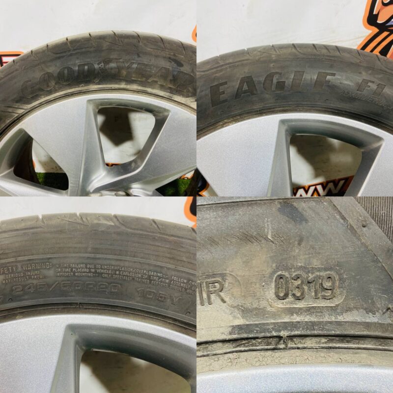 T4K2252 Wheel disk with tire 8.0*20/5*108 Jaguar I-Pace X590 (2018-) Used cost  € in stock 4 pcs.