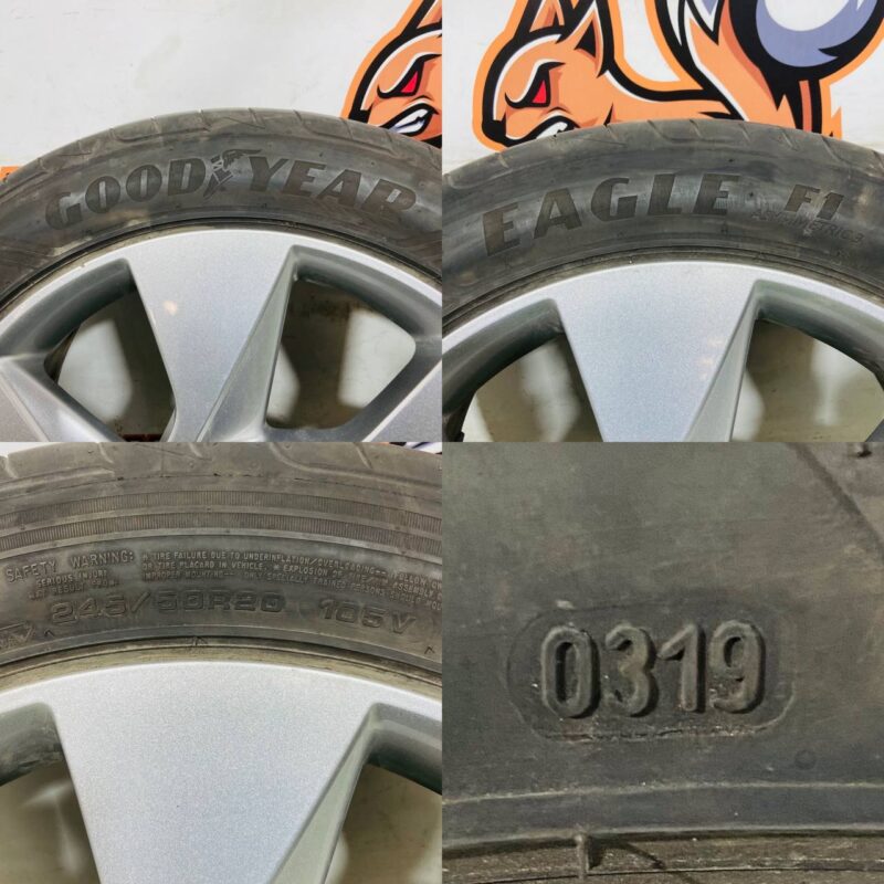 T4K2252 Wheel disk with tire 8.0*20/5*108 Jaguar I-Pace X590 (2018-) Used cost  € in stock 4 pcs.