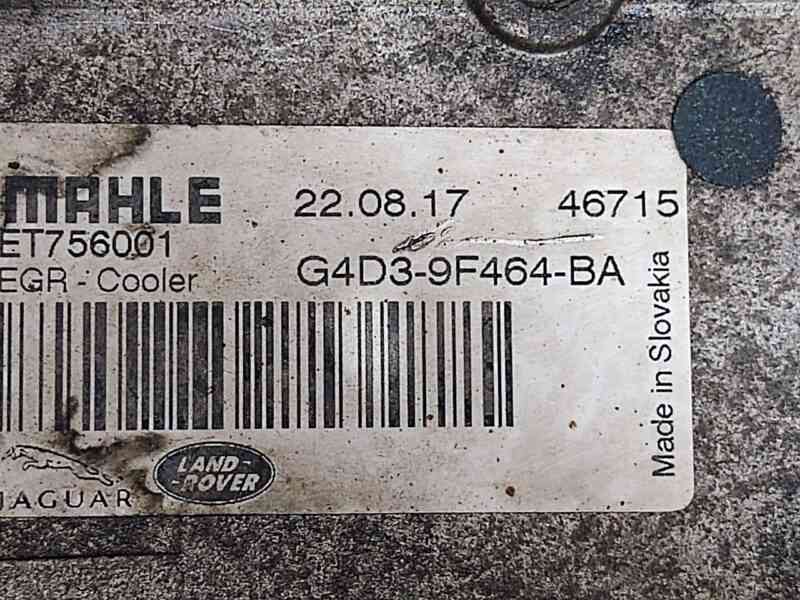 LR073730 Heat Exchanger 2.0TD EGR Land Rover Discovery Sport L550 (2015-) Used cost 100 € in stock 2 pcs.