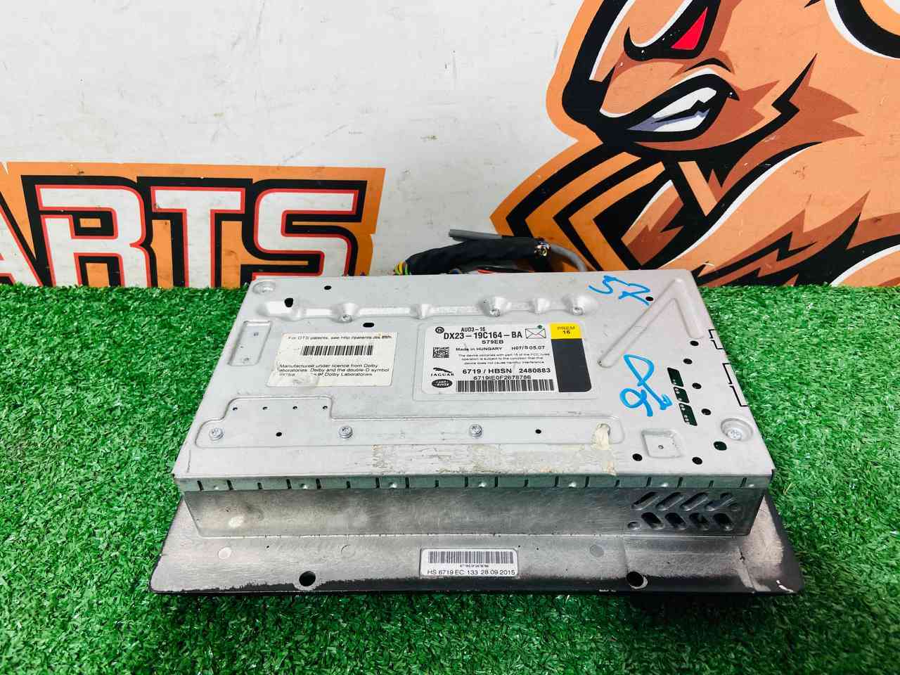 LR093599 Audio amplifier 1280W Range Rover Sport L494 (2014-2022) Used cost 700 € in stock 1 pcs.