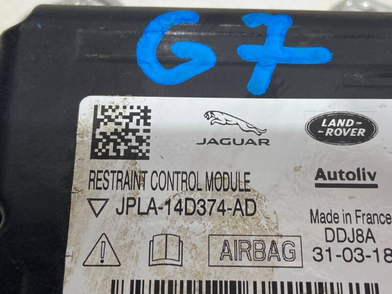 LR126037 AIR BAG Control Unit Land Rover Discovery 5 L462 (2017-) Used cost 110 € in stock 6 pcs.