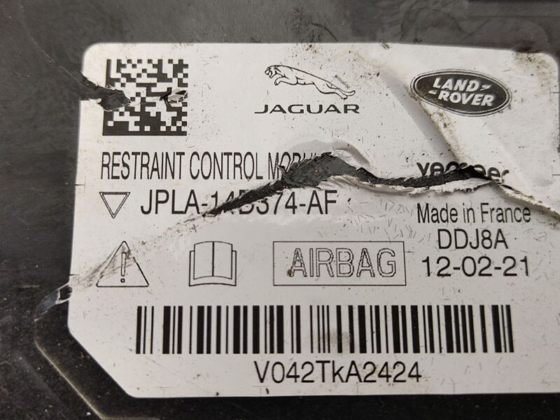 LR126037 AIR BAG Control Unit Land Rover Discovery 5 L462 (2017-) Used cost 110 € in stock 6 pcs.